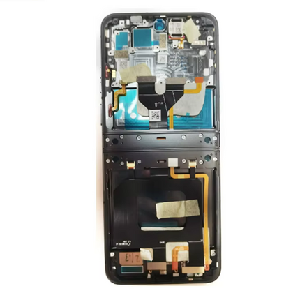 For Motorola Razr 50 5G LCD Assembly With Frame / Internal Big Screen | Black (Premium OEM)