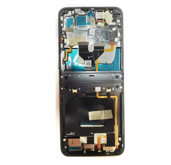 For Motorola Razr 50 5G LCD Assembly With Frame / Internal Big Screen | Black (Premium OEM)