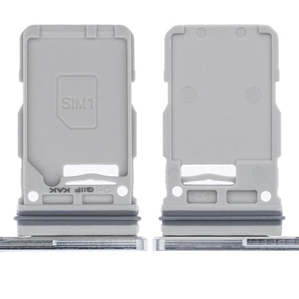 For Samsung Galaxy S21 Ultra 5G/G998 Sim Card Tray/Single Card Silver(Premium OEM)(SKU:1479898)