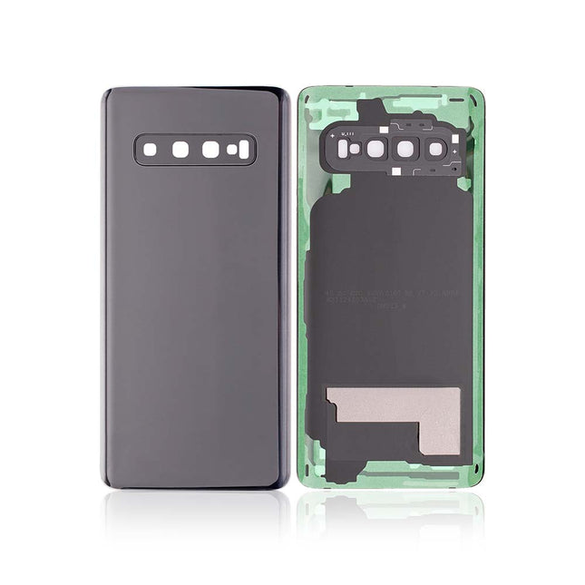 For Samsung Galaxy S10/G973 | Back Cover With Camera Cover(No Logo) | Black(Aftermarket Plus)