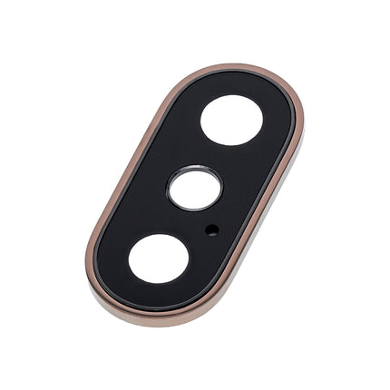 For iPhone Xs Camera Lens With Frame/Sticker Gold(Premium OEM)(SKU:1091379)