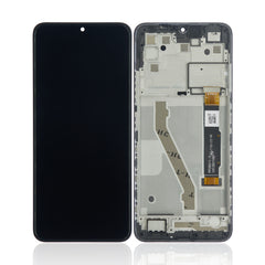 For TCL 20XE | LCD Assembly With Frame | Black(Refurbished)