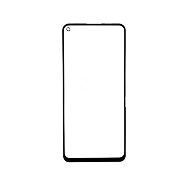 For Huawei Y7P 2020 | Front Glass/Lens With OCA | Black(Aftermarket Plus)