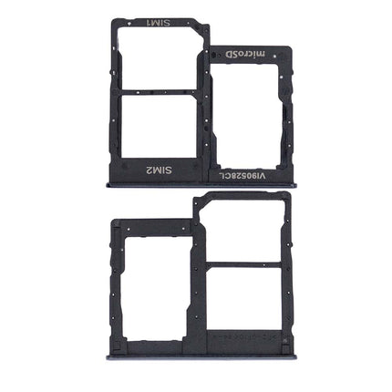 For Samsung Galaxy A40/A405F Sim Card Tray ( Dual Sim Card) Black ( Premium OEM )(SKU:1134919)