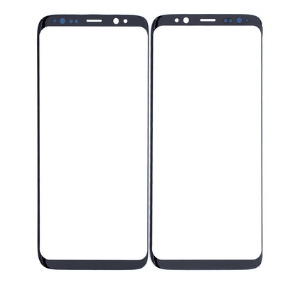 For Samsung Galaxy S8/G950 Front Glass/Lens With OCA Black(Aftermarket Plus)(SKU:1123778)