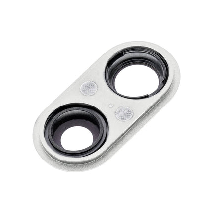 For iPhone 8 Plus Camera Lens With Frame/Sticker White(Premium OEM)(SKU:1085385)