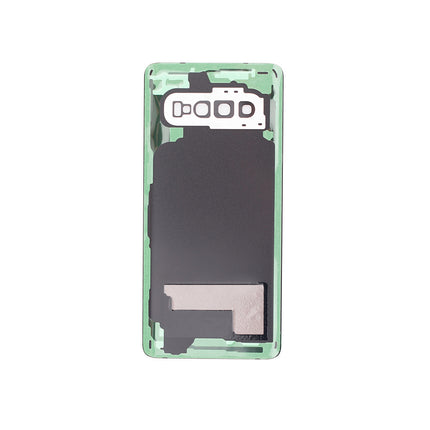 For Samsung Galaxy S10/G973 Back Cover With Camera Cover(No Logo) White(Aftermarket Plus)(SKU:1113383)