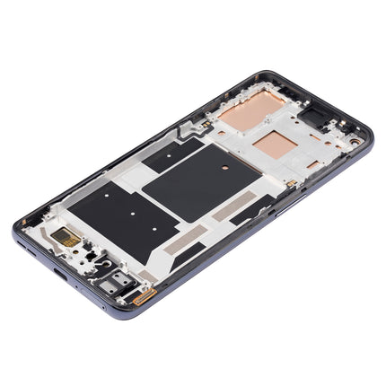 For OnePlus 9 European version / OLED assembly With frame / black  (Refurbished)(SKU:1555877)