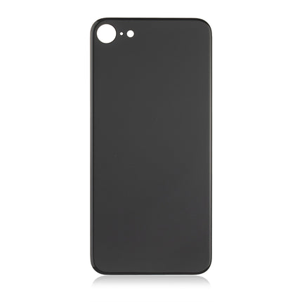 For iPhone 8 | Lens for back cover/Big Camera Hole/No Logo | Black(Aftermarket Plus)