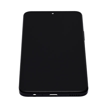For Honor X8 4G LCD assembly with Frame Black (SKU:1565591)