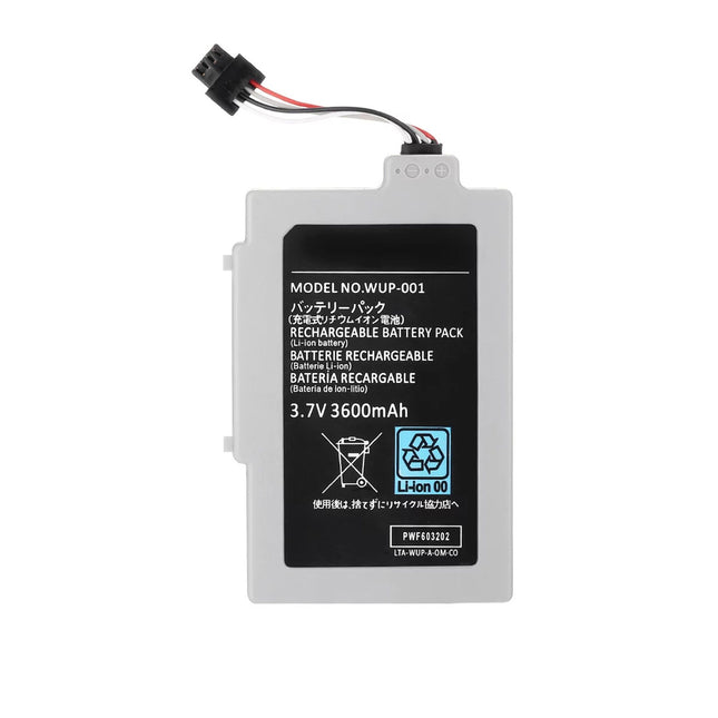 Nintendo Wii U GamePad Replacement Battery / New / 3600 mAh