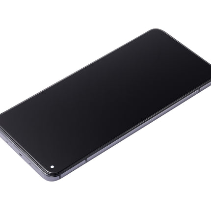 For Xiaomi Mi 11T 5G OLED assembly with Frame Black(Premium OEM)(SKU:1483845)