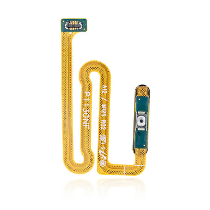 For Samsung Galaxy A12/A125 Power Flex Cable With Finger Print Red(Premium OEM)(SKU:1497757)
