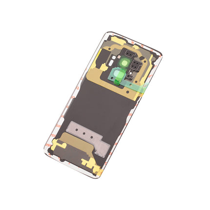 For Samsung Galaxy S9/G960 Back Cover With Camera Cover(No Logo) Black(Aftermarket Plus)(SKU:1087716)