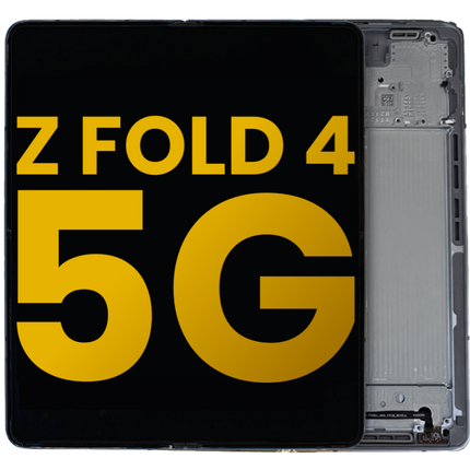 For Samsung Galaxy Z Fold4 5G | inner OLED Assembly / Main Screen with Frame | Blue (Refurbished)
