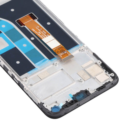 For Realme 7i/A53S/A53 4G/A32/A33/A11S LCD Assembly with Frame Black(Refurbished)(SKU:1497740)
