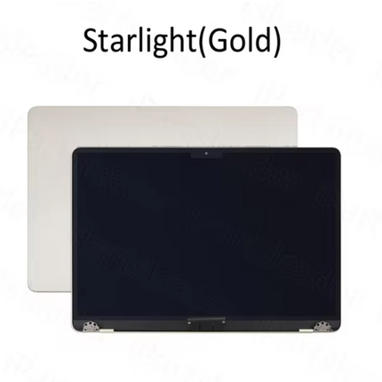 For Macbook Air/13-inch /Retina/Thunderbolt 3 /A2681 (2022) | LCD with Frame | Gold (Refurbished)