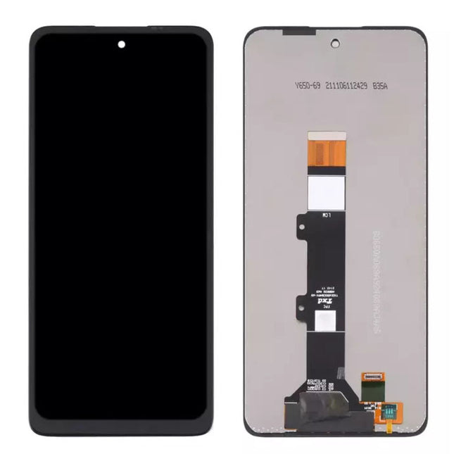 For Motorola E32 LCD Assembly | Black(Refurbished)