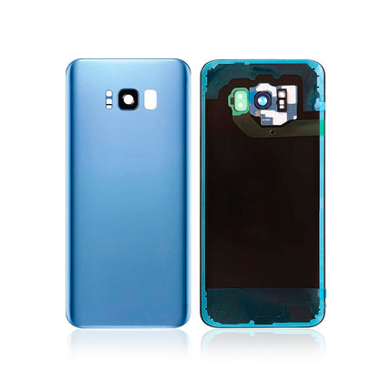 For Samsung Galaxy S8 Plus/G955 | Back Cover With Camera Cover(No Logo) | Blue(Aftermarket Plus)