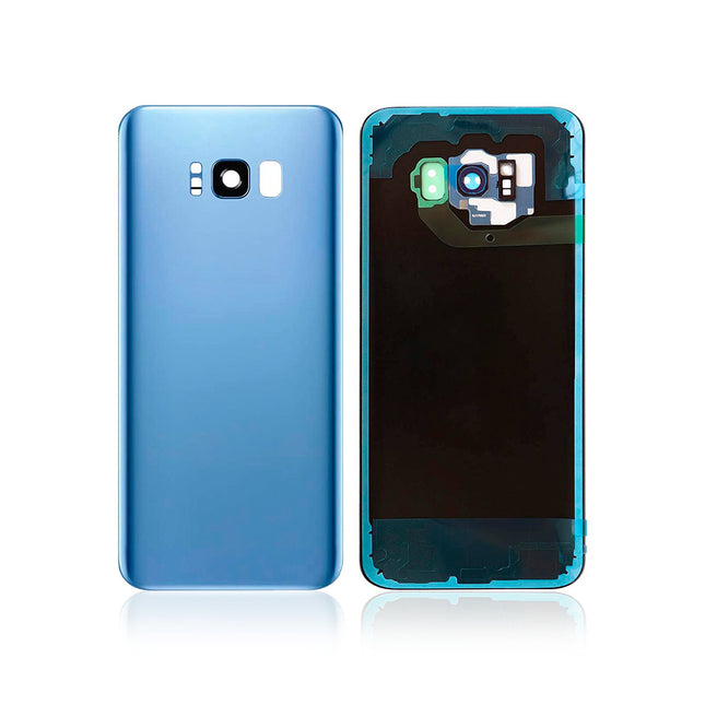 For Samsung Galaxy S8 Plus/G955 | Back Cover With Camera Cover(No Logo) | Blue(Aftermarket Plus)