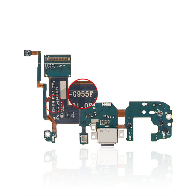 For Samsung Galaxy S8 Plus/G955/G955F | Charge Port Flex Cable | (Premium OEM)