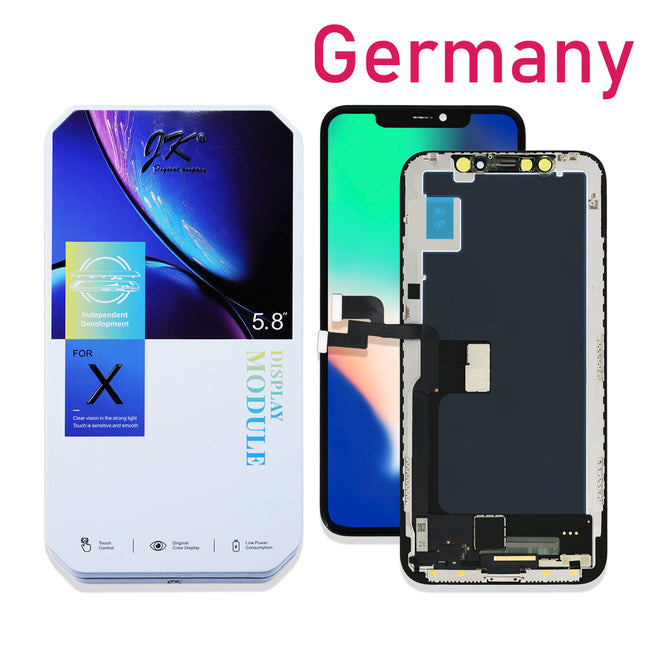 JK * For iPhone X | LCD Assembly | Incell | Black ***DE warehouse***