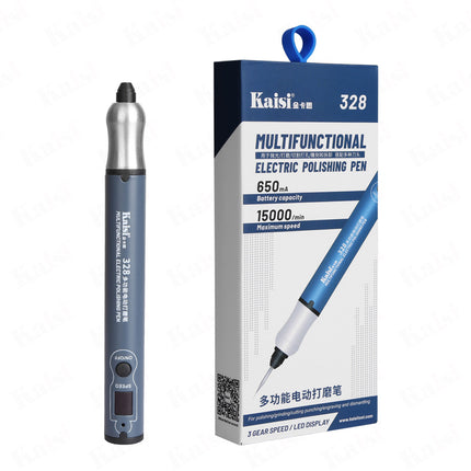 Kaisi 328 Multifunctional Electric Polishing Pen 15000 / Min Speed Screen Grinding Pen Rust Removal / Electric Drill / Cutting ***DE Warehouse***(SKU:1507385)