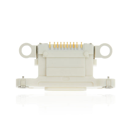 For iPhone 12/12 Pro Charge Port Flex Cabe White(Refurbished)(SKU:1463966)