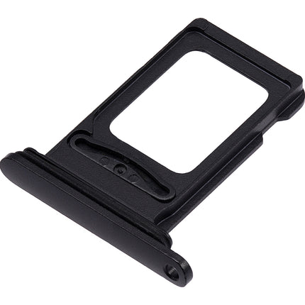 For iPhone XR Sim Card Tray/Dual Sim Card Black(Premium OEM)(SKU:1090201)