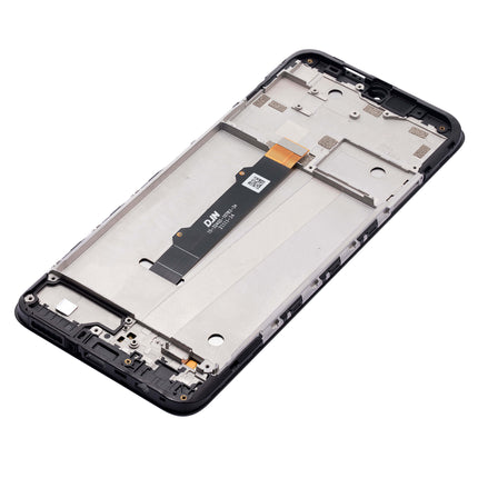 For Motorola G50 LCD Assembly With Frame/4G Black(Refurbished)(SKU:1506006)
