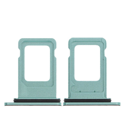 For iPhone 11 Sim Card Tray/Single Card Green(Premium OEM)(SKU:1124141)