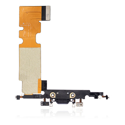 For iPhone 8 plus Charge Port Flex Cable Black (Refurbished)***DE Warehouse***(SKU:1530791)