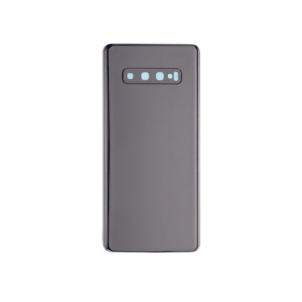 For Samsung Galaxy S10+/G975 Back Cover With Camera Cover(No Logo) Black(Aftermarket Plus)(SKU:1326857)
