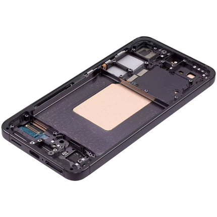 For Samsung Galaxy S24 F version 5G / OLED assembly With frame / black  (Refurbished)(SKU:1562114)