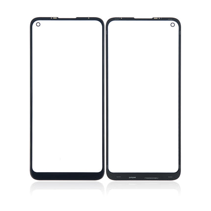 For Motorola G8 | Front Glass/Lens | Black(Aftermarket Plus)