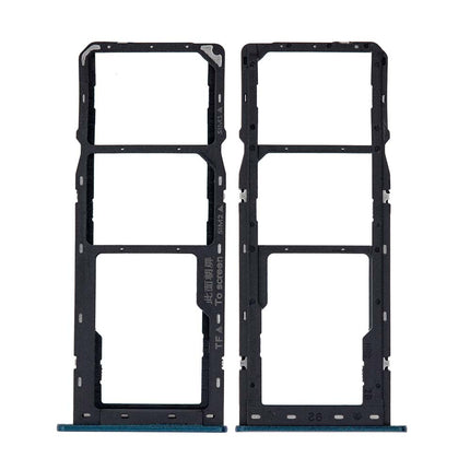For Samsung Galaxy A10s/A107F Sim Card Tray/Dual Sim Card Green(Premium OEM)(SKU:1475963)
