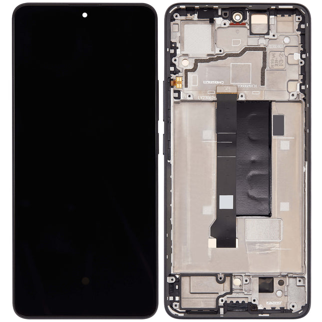 For Xiaomi Redmi Note 13 Pro 5G / Poco X6 | LCD Assembly With Frame / TFT | Black (Aftermarket)