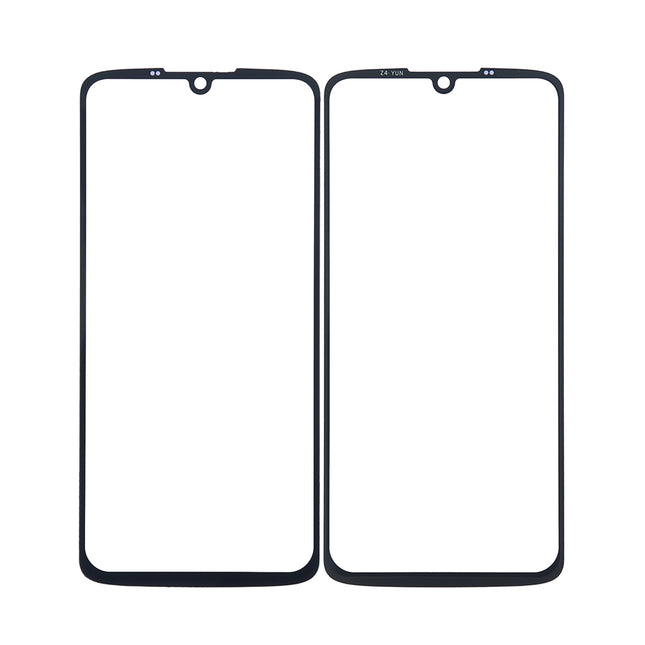 For Motorola Z4 | Front Glass/Lens | Black(Aftermarket)