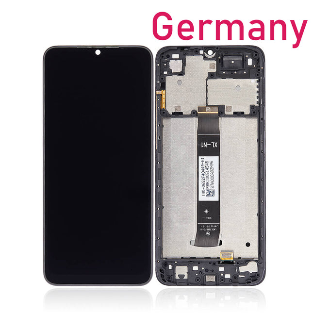 For Xiaomi Redmi A1 /  A1+ LCD Assembly With Frame | Black (Refurbished)***DE Warehouse***