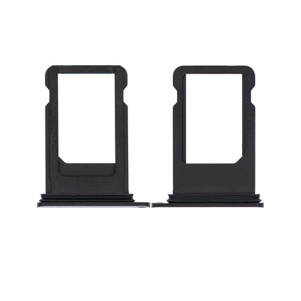 For iPhone 7 Plus Sim Card Tray Black(Premium OEM)(SKU:1080698)
