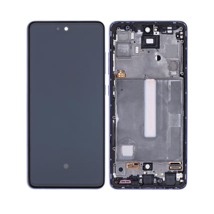 For Samsung Galaxy A52 4G/A525 OLED assembly with Frame /smaller size 6.36 inch /A526/A52s/A+A 4G/5G Purple (SKU:1565726)
