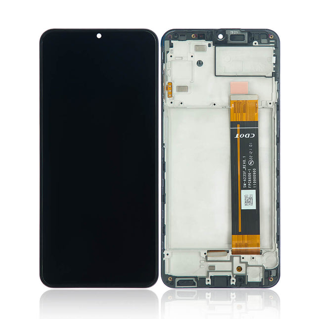 For Samsung Galaxy A23/A235 | LCD Assembly with Frame | Black(Premium OEM)