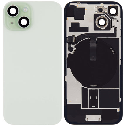 For iPhone 15 Lens for back cover With bracket and back camera lens / Magnetic | Green (Aftermarket Plus)