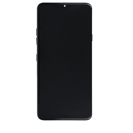 For LG G7/G7 ThinQ/G7 One LCD Assembly with Frame Blue(Refurbished)(SKU:1479806)