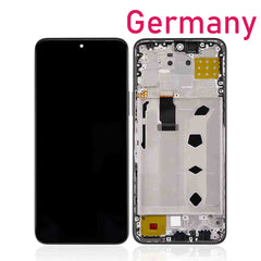 For Huawei Honor X8 4G LCD Assembly With Frame | Black (Refurbished)***DE Warehouse***