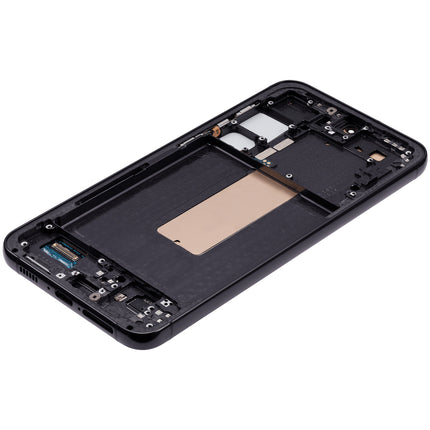 For Samsung Galaxy S23+ F version / OLED Assembly With frame / black  (Aftermarket Plus)(SKU:1561493)