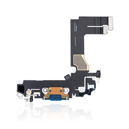 For iPhone 13 Mini Charge Port Flex Cabe Blue(Premium OEM)(SKU:1477773)
