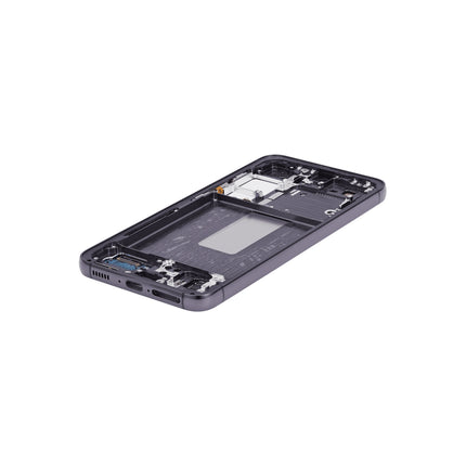 For Samsung Galaxy S23 China edition / F version / TS 5G OLED Assembly With frame / black  (Aftermarket Plus)(SKU:1559516)