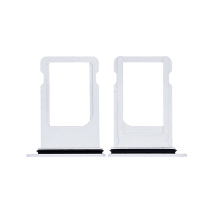 For iPhone 8 Plus Sim Card Tray White(Premium OEM)(SKU:1084645)
