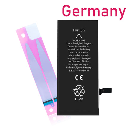 For iPhone 6 Battery With Sticker / Adhensive ( Premium OEM ) ( OH-BOX ) ***DE Warehouse***